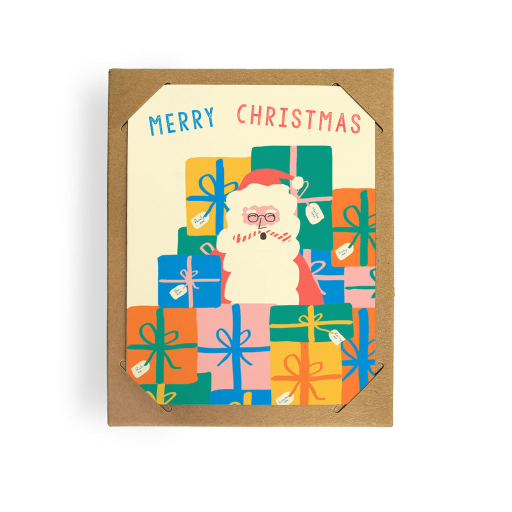 Emma Cooter Draws Santa Presents Boxed Cards Set Of 8 – Milligram