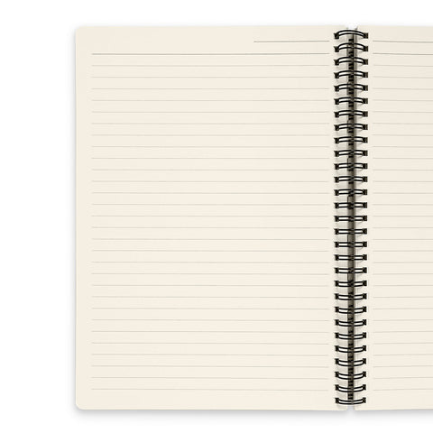 Spiral Bright Notebook B5 Ruled