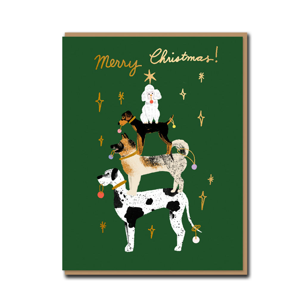 1973 Pup Tree Greeting Card – Milligram