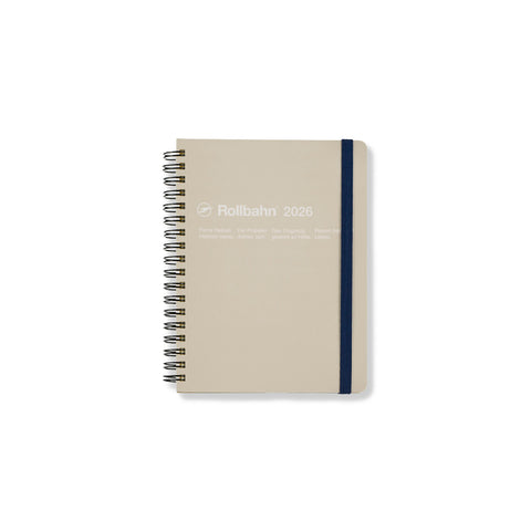 2026 Rollbahn Spiral-Bound Diary B6