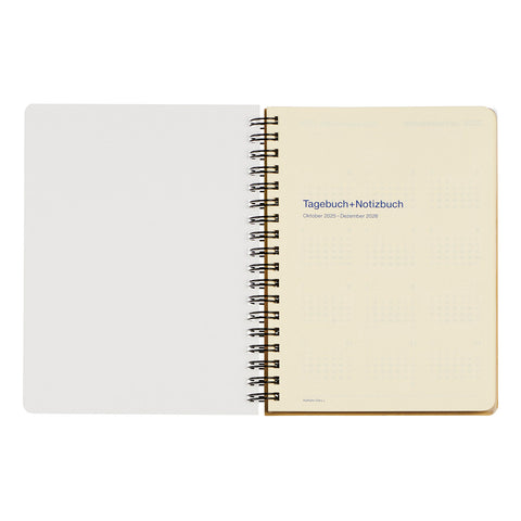 2026 Rollbahn Spiral-Bound Diary B6