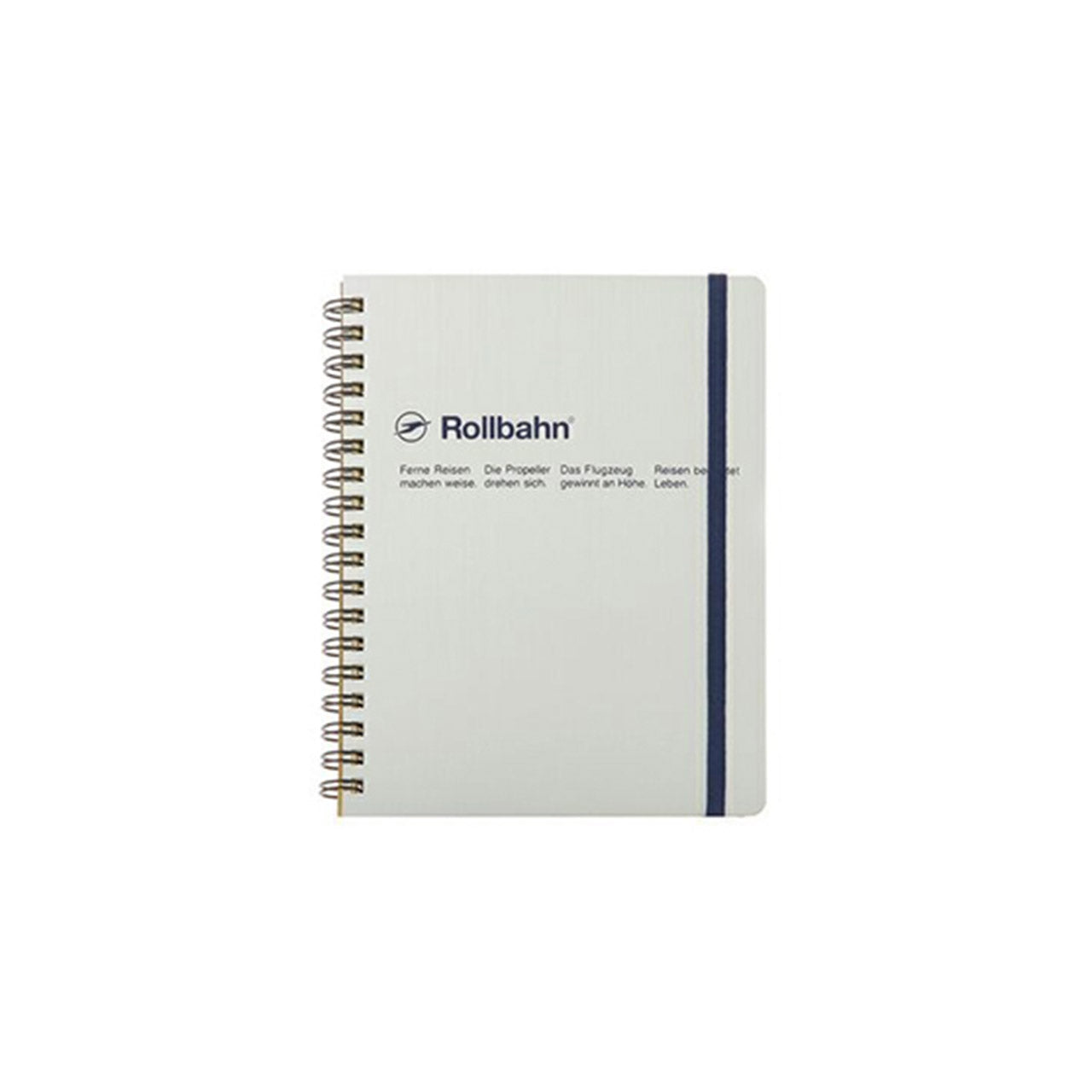 Delfonics Rollbahn Large Spiral Notebook Precious Metals Milligram