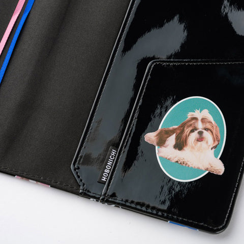 Techo Cousin A5 Cover Candy Stripper Dog and Cat