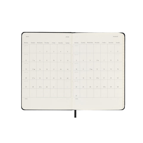 2026 Weekly Notebook Diary Hard Cover Pocket