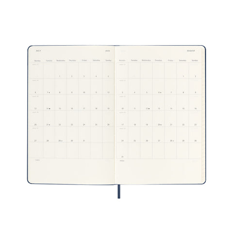 2025-26 18 Month Hard Cover Weekly Notebook Diary Large