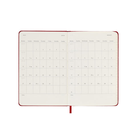 2026 Weekly Notebook Diary Hard Cover Pocket