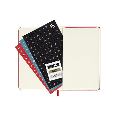 2026 Weekly Notebook Diary Hard Cover Pocket