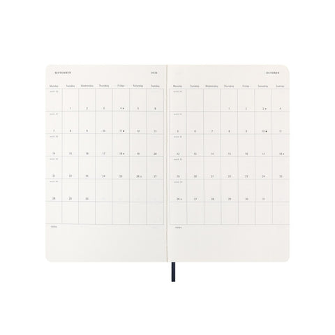 2026 Weekly Notebook Soft Cover Diary Large