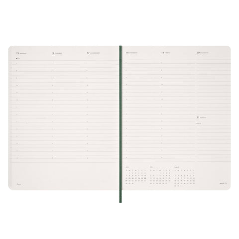 2026 Weekly Vertical Soft Cover Diary Extra Extra Large