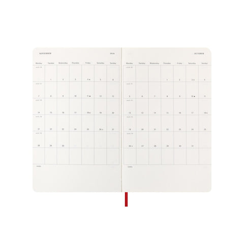 2026 Weekly Notebook Soft Cover Diary Large
