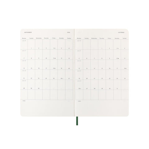 2026 Weekly Notebook Soft Cover Diary Large