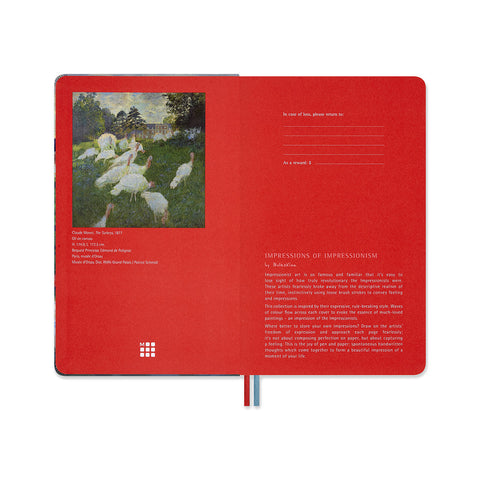 Impressionism Drawing Notebook and Pencil Set