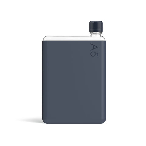 A5 Drink Bottle with Midnight Blue Sleeve Bundle