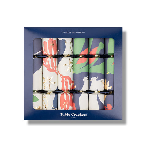 Festive Flight Table Crackers Set of 6