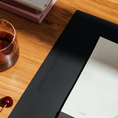 Recycled Leather Desk Mat Large