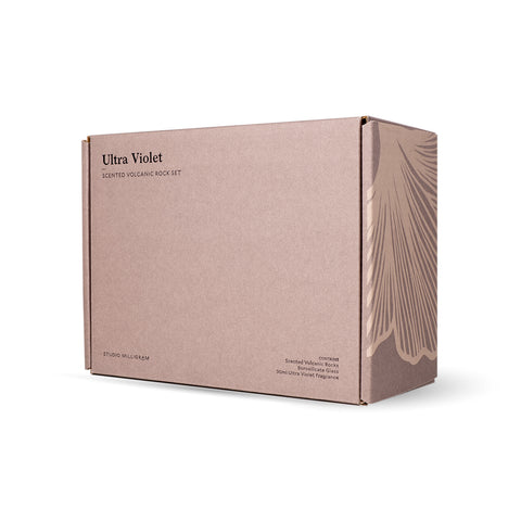 Ultra Violet Scented Volcanic Rock Set