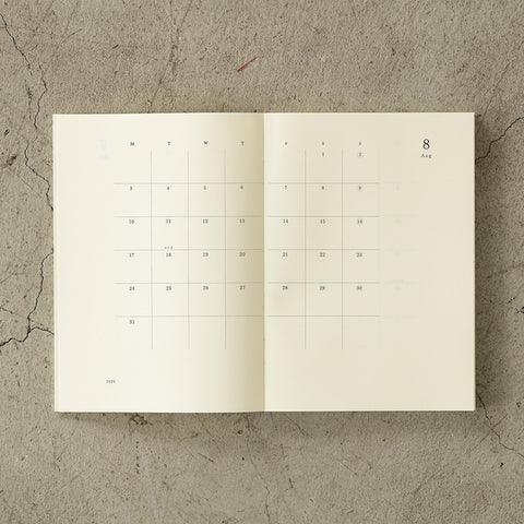 2026 MD Notebook Monthly Diary A5