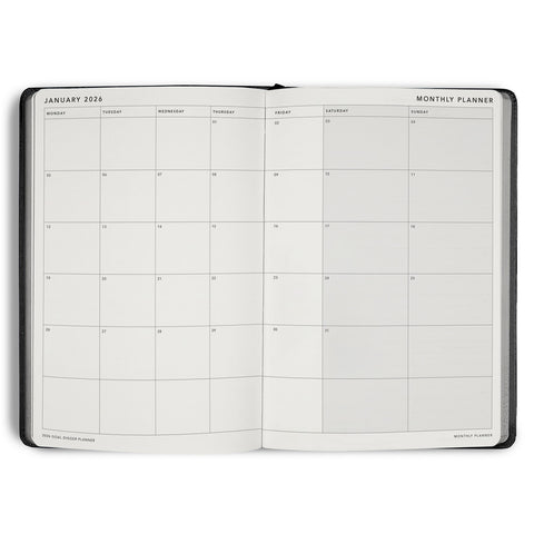 2026 Bold Goal Digger Weekly Action Diary B5