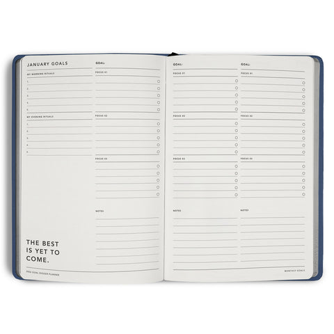 2026 Bold Goal Digger Weekly Action Diary B5