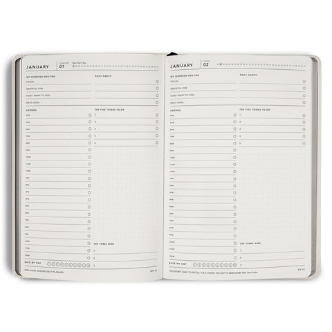 2026 Classic Goal Digger Daily Diary B5