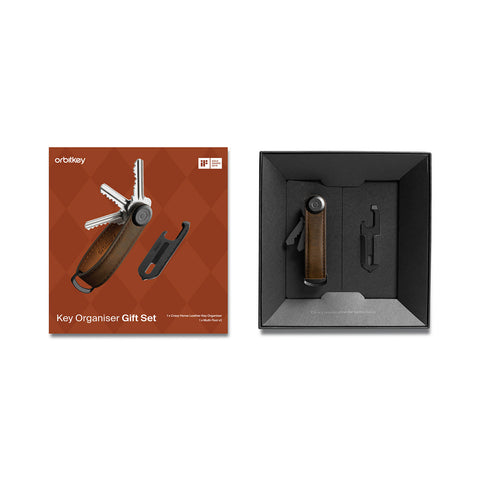 Crazy Horse Leather Key Organiser Multi-Tool V2 Set