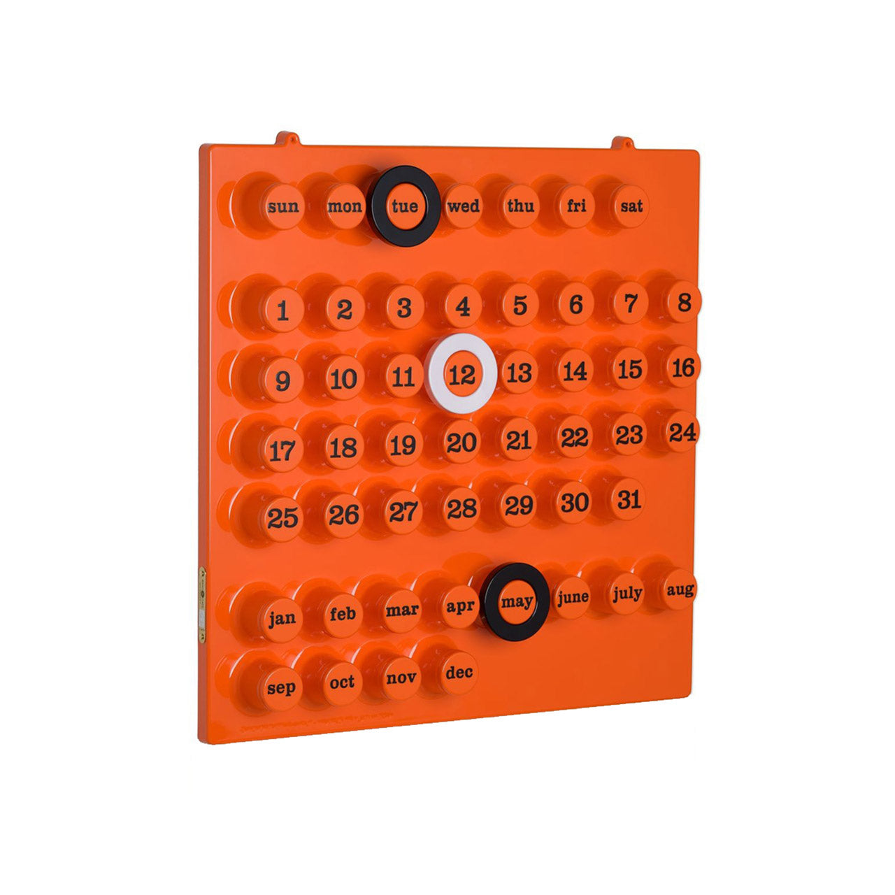 カレンダー・スケジュール Ring a Date Perpetual Wall Calendar Ring-A-Date Perpetual Calendar Plus Ring Set – Milligram