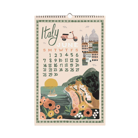 2026 Travel Wall Calendar