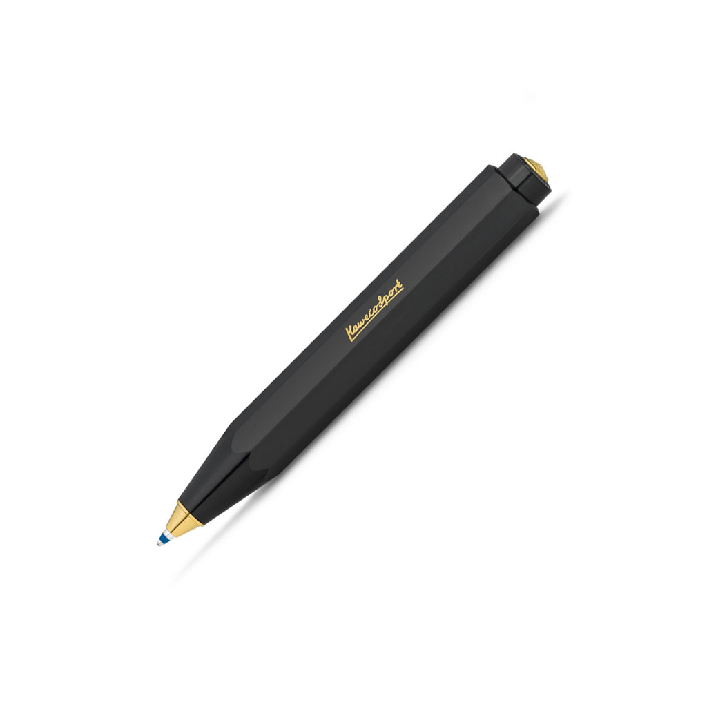 Kaweco Classic Sport Black Gel/Ballpoint Pen Including 0.7 mm Rollerball  Pen Refill for Left-Handed and Right-Handed in Classic Design with Ceramic