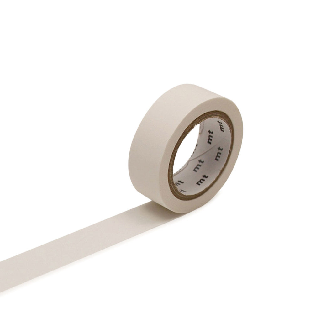 Masking Tape MT Matte White Washi Tape Single Roll – Milligram