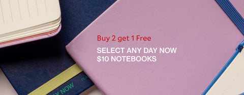 Buy 2 Get 1 Free on Selected Any Day Now Notebooks