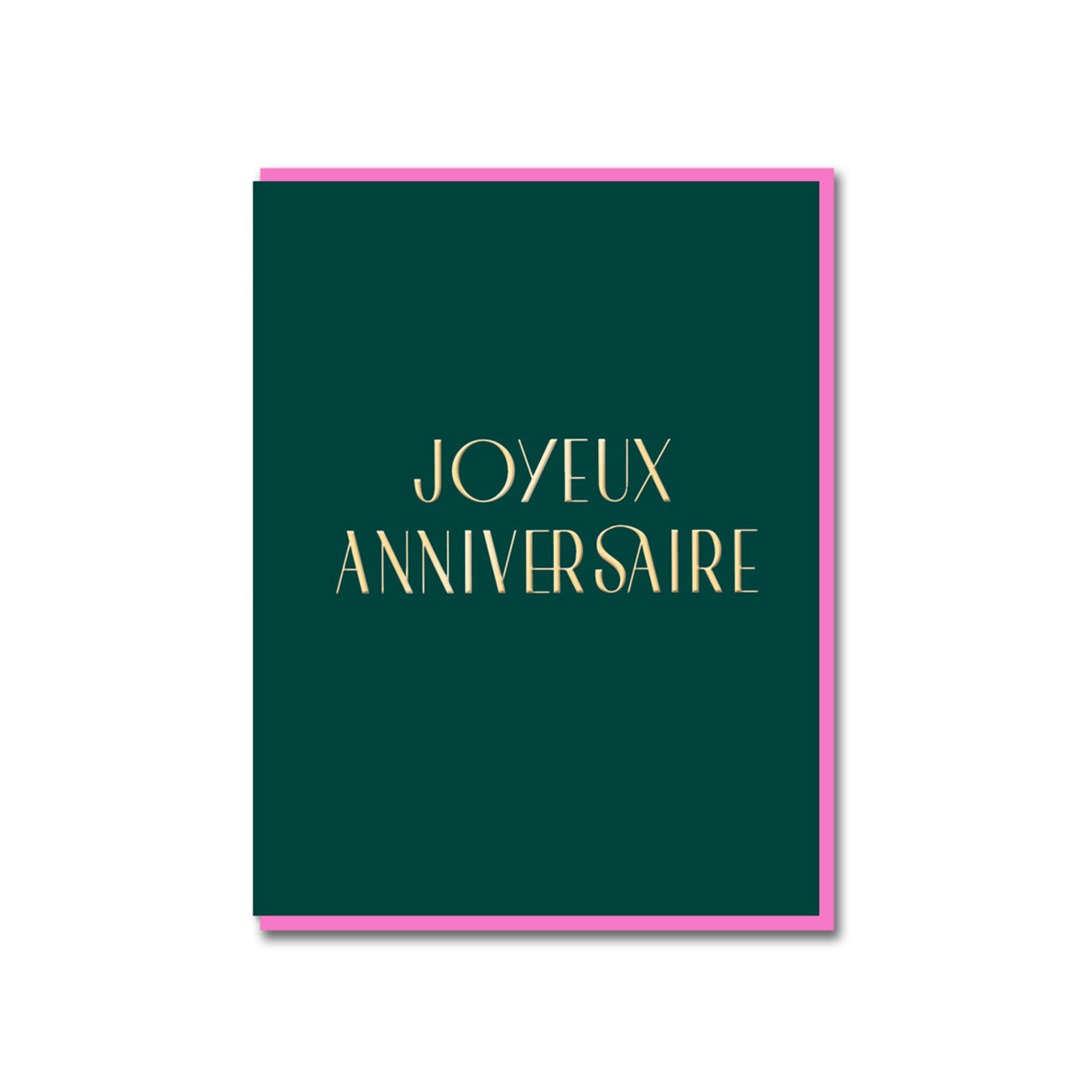 1973 Joyeux Anniversaire Birthday Card – Milligram