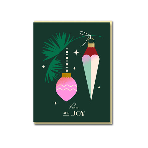 Tree Decorations Greeting Card