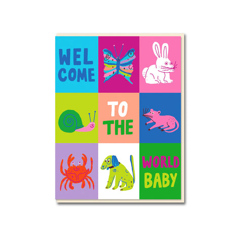 Welcome Baby Greeting Card