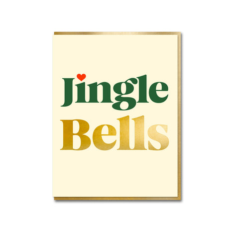 Jingle Bells Greeting Card