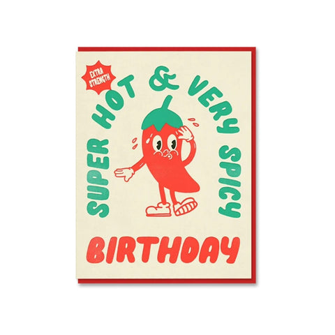 Chilli Greeting Card