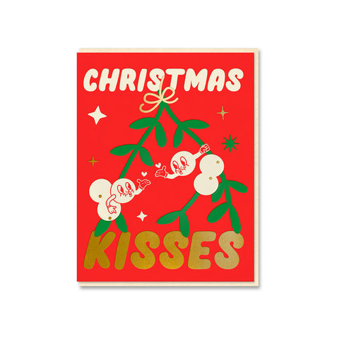 Mistletoe Greeting Card