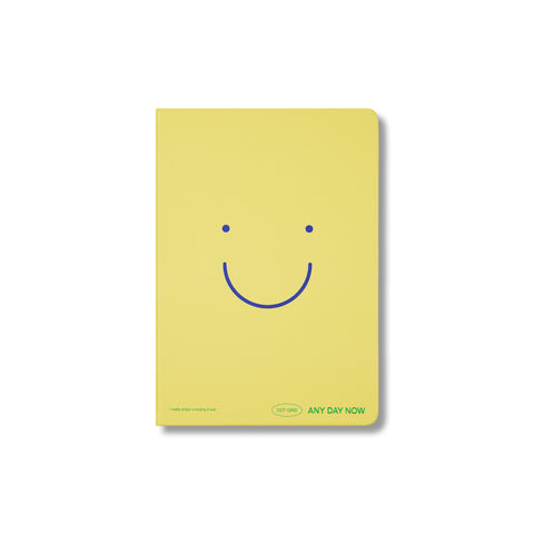 Butter Any Day Notebook Dot Grid A5