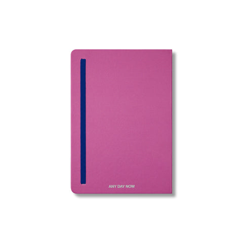 Magenta Any Day Notebook Plain A5