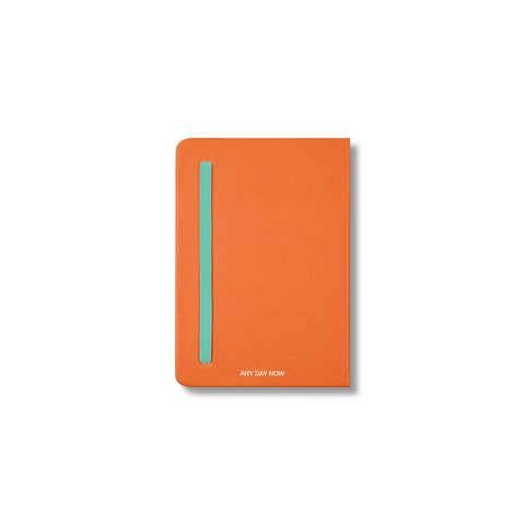 Coral Any Day Notebook Ruled A6