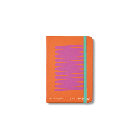 Coral Any Day Notebook Ruled A6