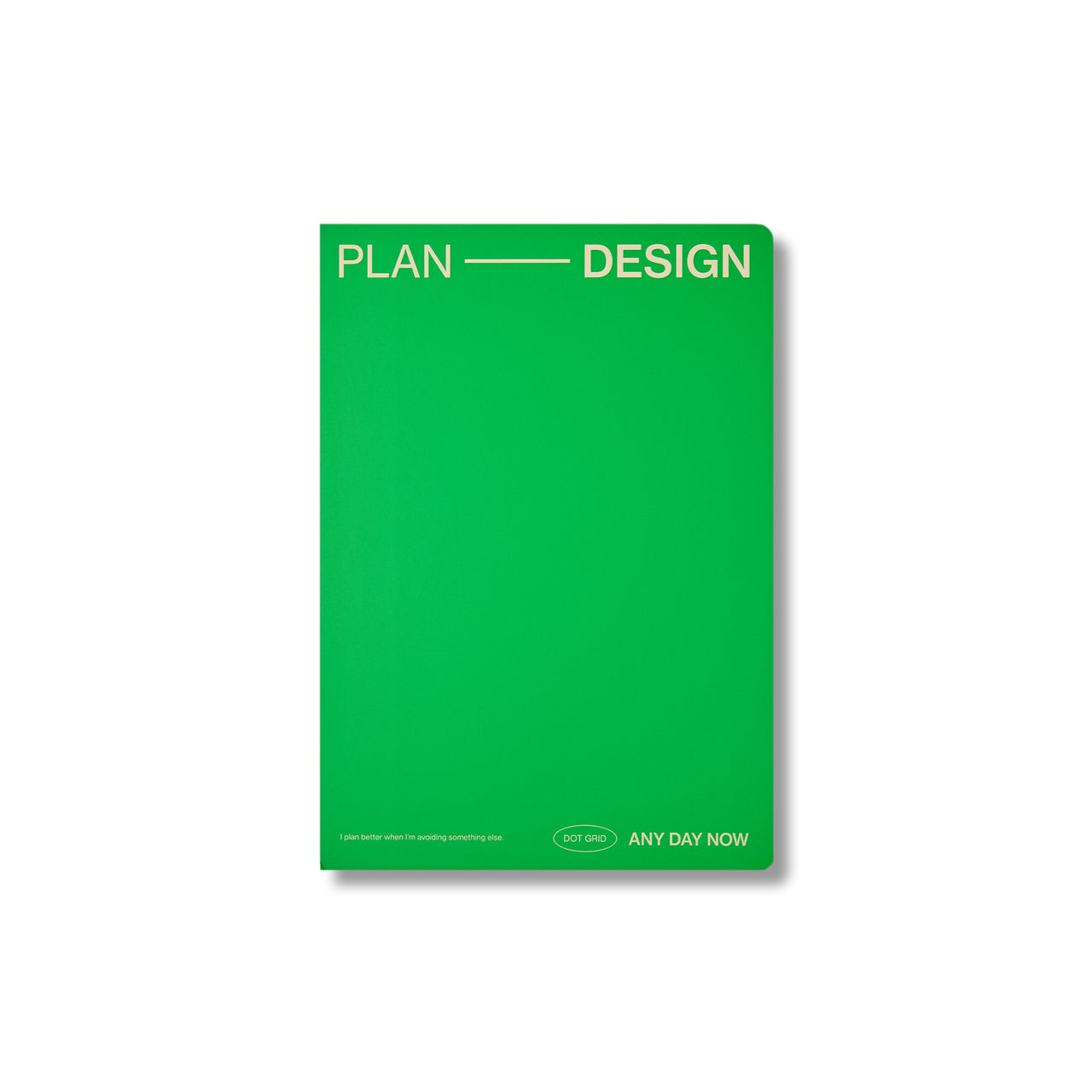 Any Day Now Open Bound Notebook Dot Grid A5 – Milligram