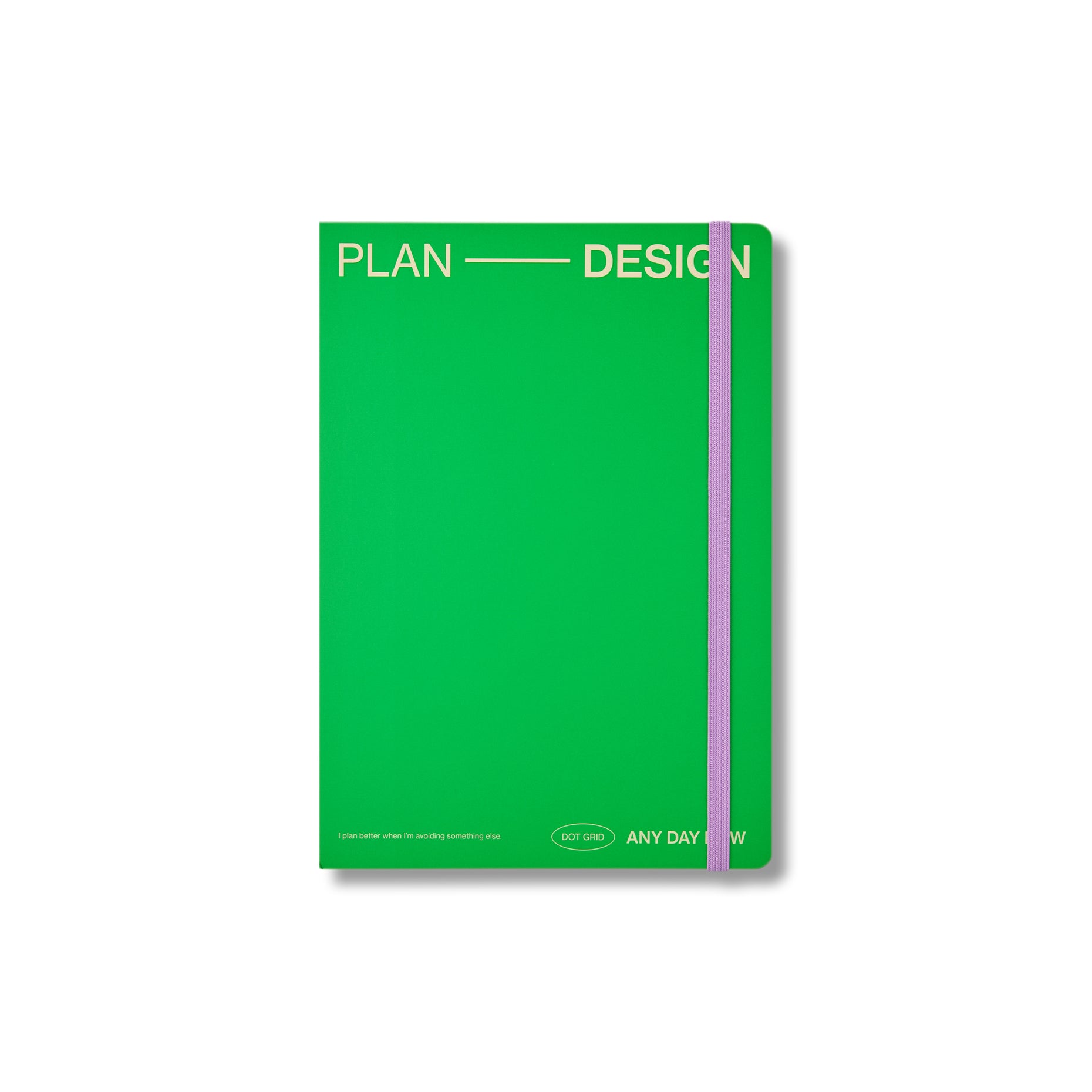 Any Day Now Open Bound Notebook Dot Grid A5 – Milligram