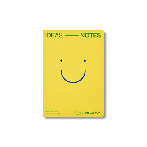 Butter Open Bound Notebook Ruled A5