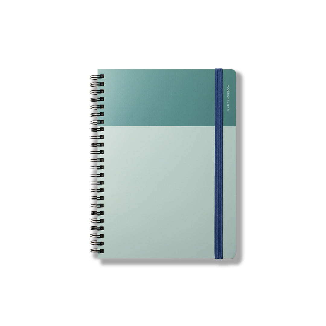 Any Day Now Spiral Bright Notebook A5 Plain – Milligram