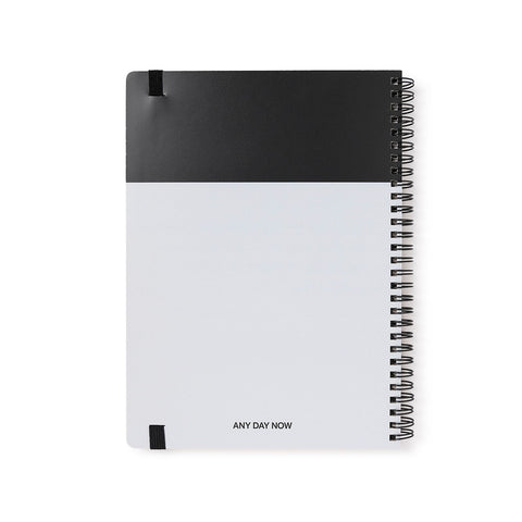 Spiral Monochrome Notebook B5 Dot Grid