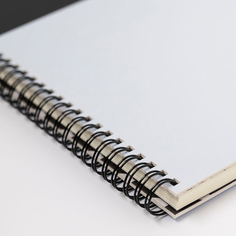 Spiral Monochrome Notebook B5 Dot Grid