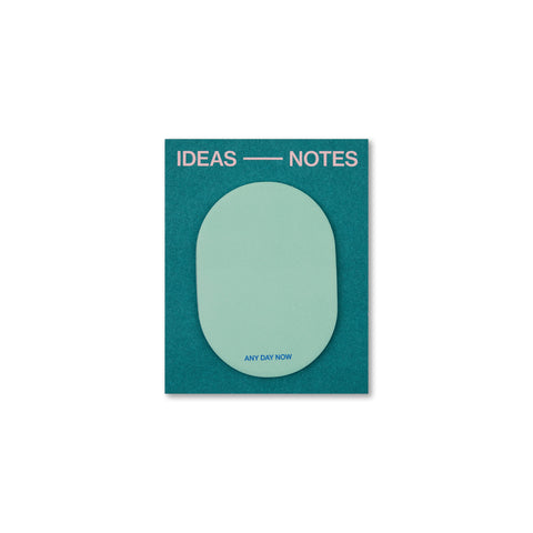 Oval Sticky Note Pad