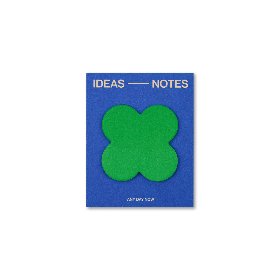 Any Day Now Clover Sticky Note Pad – Milligram