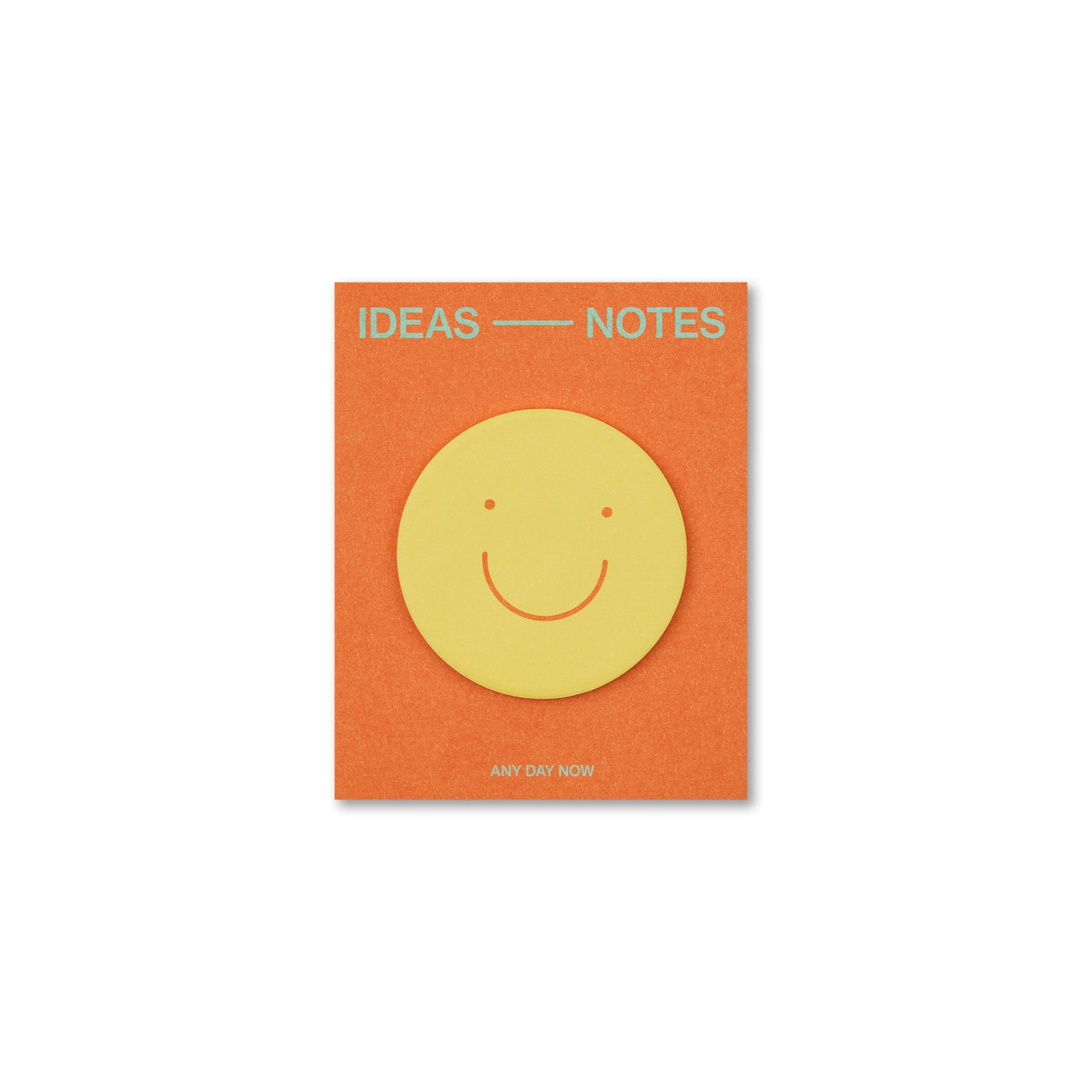 Any Day Now Smiley Sticky Note Pad – Milligram