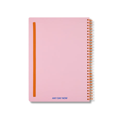 Blush Spiral Notebook Ruled B5
